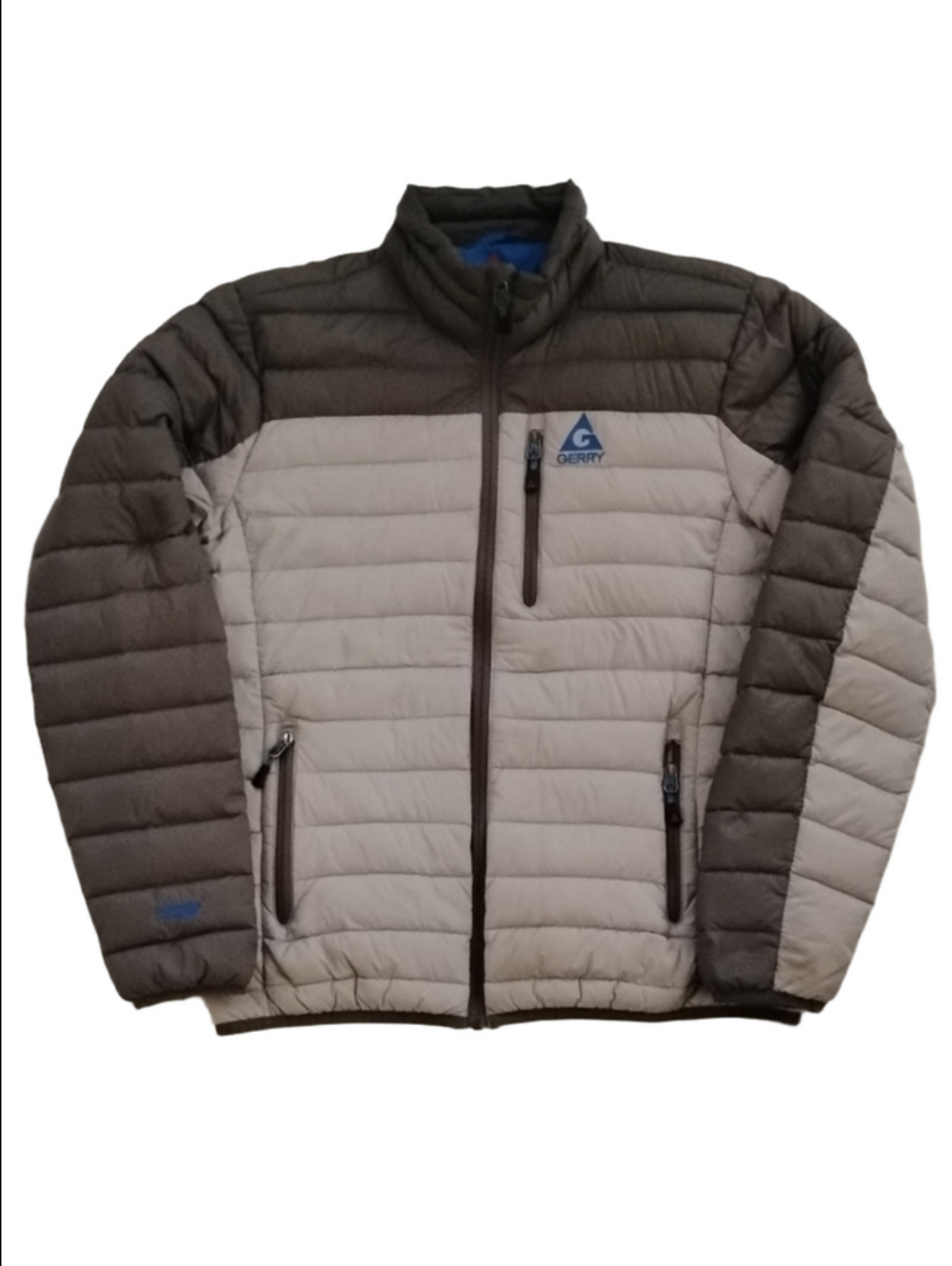 Gerry Weber Men's Two-Tone Gray Puffer Jacket